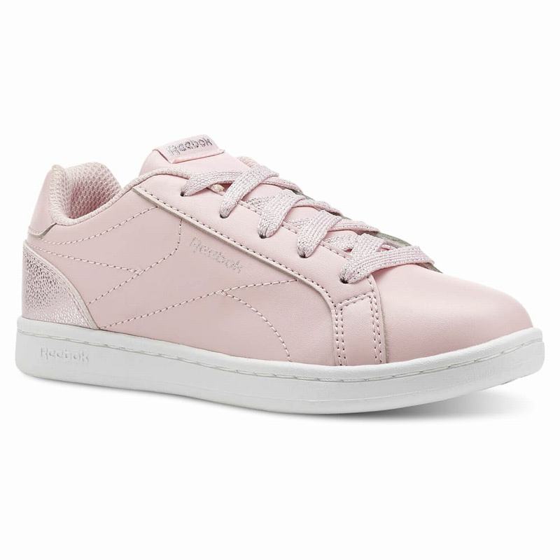 Reebok Royal Complete Clean Shoes Girls Pink/White India FA1459NX